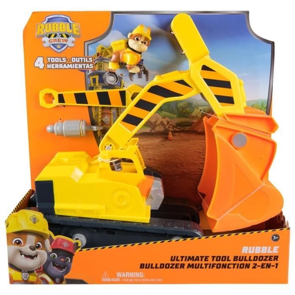 Ruben & Company - Multifunktions Bulldozer - fra 3 år - Paw Patrol