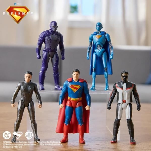 Multipak 8 cm figurer - fra 4 år - Superman filmen