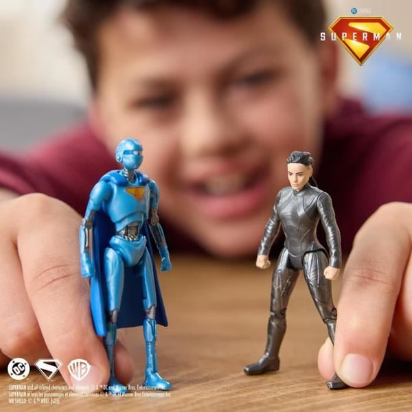 Multipak 8 cm figurer - fra 4 år - Superman filmen
