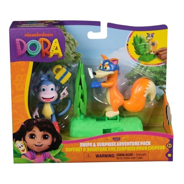 Dora - Äventyrspaket - Stövlar och Släpvagn - från 3 år - Dora Utforskaren