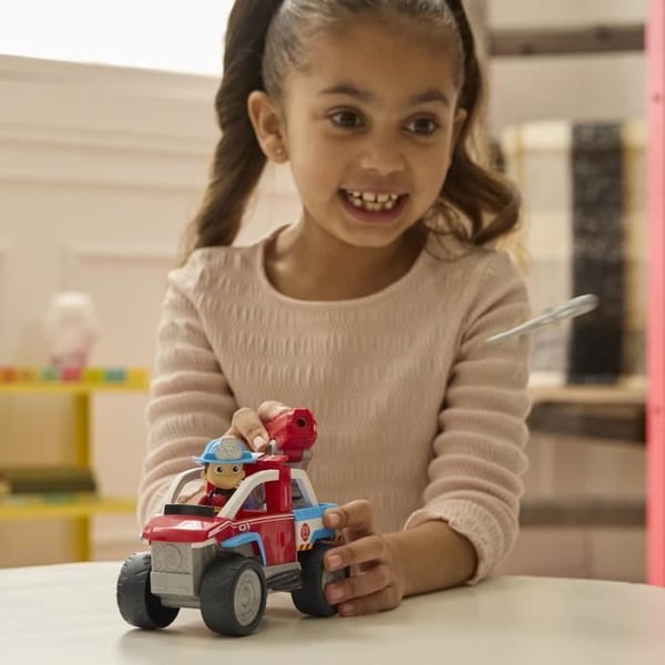Paw Patrol - Ryder Figur + Køretøj - Alder 3+ - Brandredning - Paw Patrol