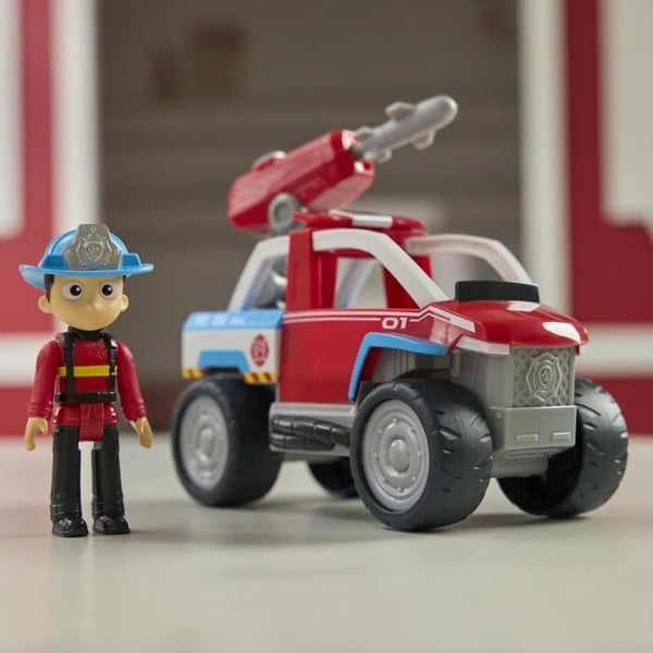 Paw Patrol - Ryder Figur + Køretøj - Alder 3+ - Brandredning - Paw Patrol