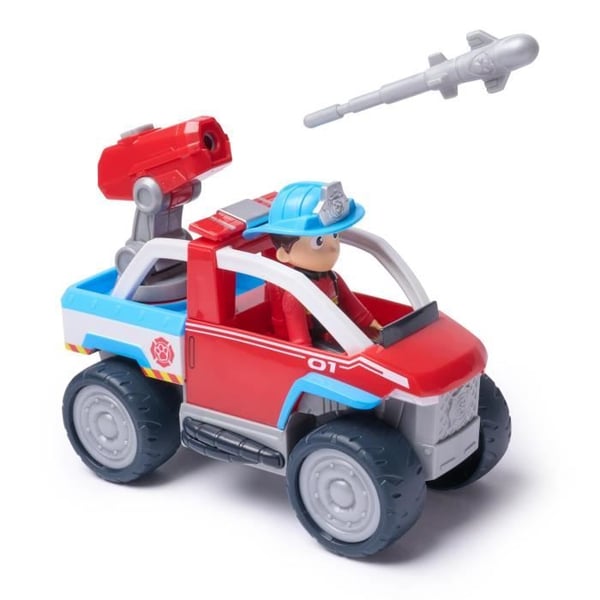 Paw Patrol - Ryder Figur + Køretøj - Alder 3+ - Brandredning - Paw Patrol