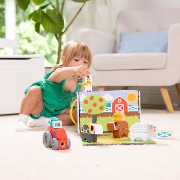 Palikat - Maatila - 56 palaa - Ikä 2 vuotta ja vanhemmat - Melissa & Doug