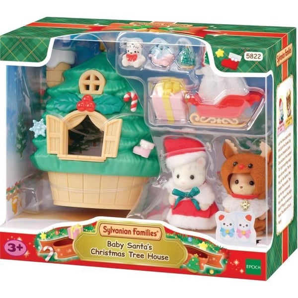 Minifigurer - SYLVANIAN FAMILIES - Julemandens hus - Fra 3 år