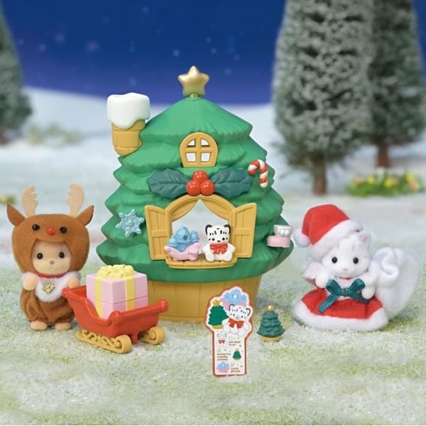 Minifigurer - SYLVANIAN FAMILIES - Julemandens hus - Fra 3 år
