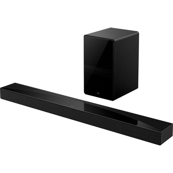 Soundbar - TCL - Q75HE - Ray-Danz Dolby Atmos 5.1.2-kanals - 620 W - Bluetooth - Trådløs subwoofer - Sort