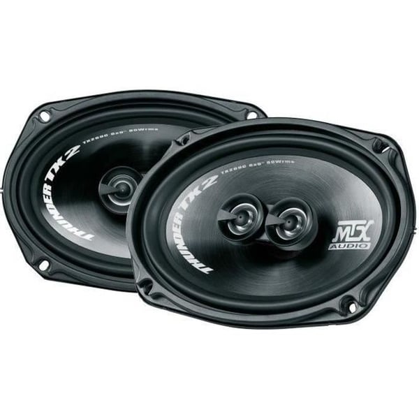 MTX TX269C autokaiuttimet, koaksiaaliset, elliptiset, 6x9, 15x23cm, 2-tie, 80W RMS, 40 polypropeenikartio