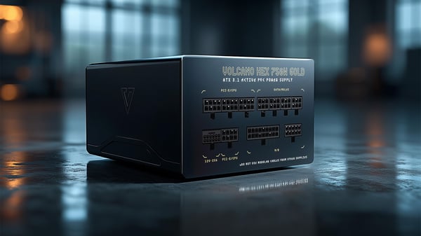 MODECOM Nätaggregat Volcano Hex 750W Gold ATX 3.1
