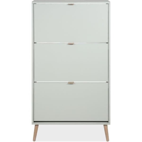 Kenkäkaappi - Vedenvihreä - 12 paria - L70 x S24 x K125 cm - VIGO