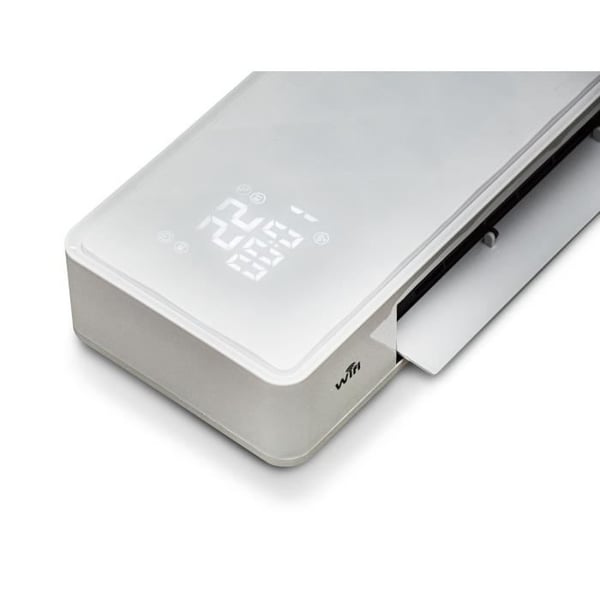 Sähköinen seinälämmitin - 2000W - WARM TECH - Keraaminen - WiFi - 240V - Jopa 50m3 - Valkoinen