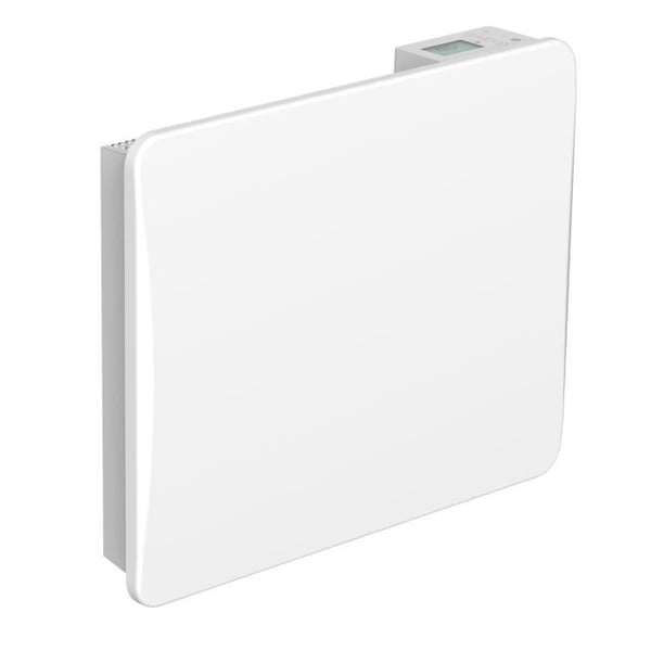 Elektrisk tröghetsradiator - 1000W - WARM TECH - Keramik - 230V - Upp till 40m3 - Vit