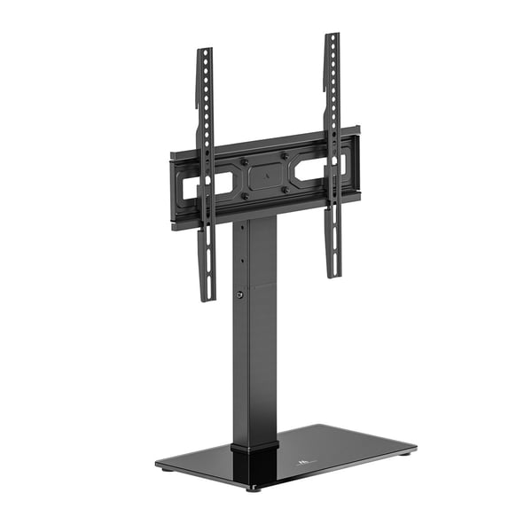 Maclean universal-TV-stativ. För RTV-skåp. Standard max. 40 kg. Max. VESA 400x400. Höjd- och vinkeljusterbar. För 32-65" TV. MC-1240