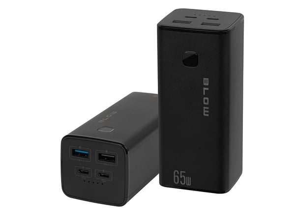 BLOW POWERBANK 20000MAH PD 65W SORT PB20G