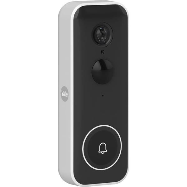 Smart videodörrklocka - YALE - Skarp 1080p HD-bild - 154? Synfält