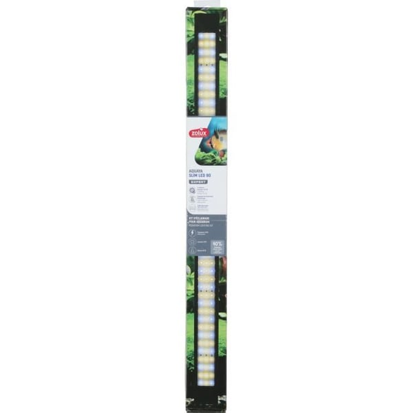 Ljuslist - Zolux - Slim LED dimbar - Justerbar och anpassningsbar som ersättning för ett T8- eller T5-neonrör - 80 cm