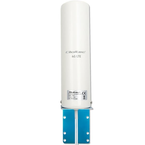 Qoltec 57044 4G LTE DUBBEL ANTENN | 5dBi | rundstrålande | utomhus