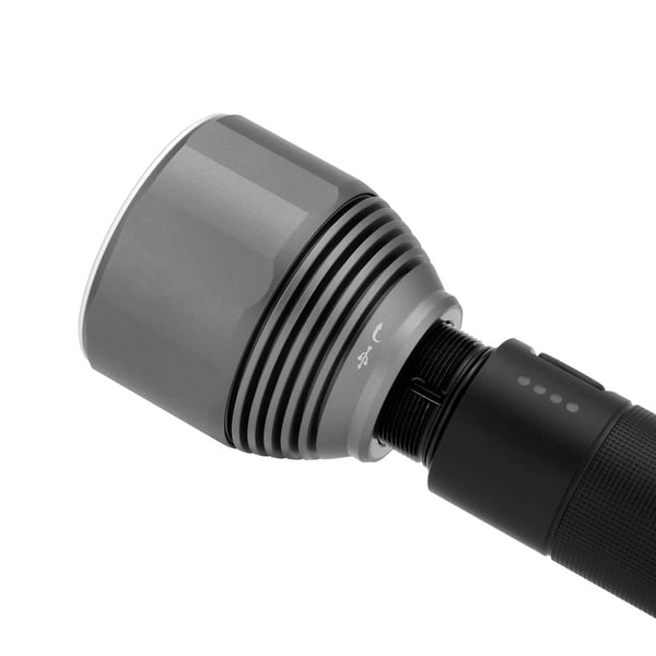 NexTool NE0126 LED håndholdt lommelygte 2.000 lm 380 m 140 timer genopladeligt batteri
