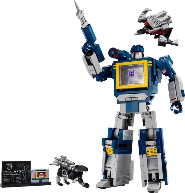LEGO ICONS 10358 Transformers: Lydbølge