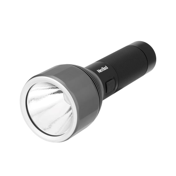 NexTool NE0126 LED håndholdt lommelygte 2.000 lm 380 m 140 timer genopladeligt batteri