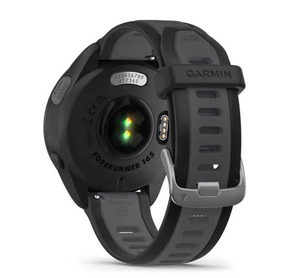 Garmin Forerunner 165 3,05 cm (1,2") AMOLED Digital 390 x 390 pixels Touchscreen Sort GPS (satellit)