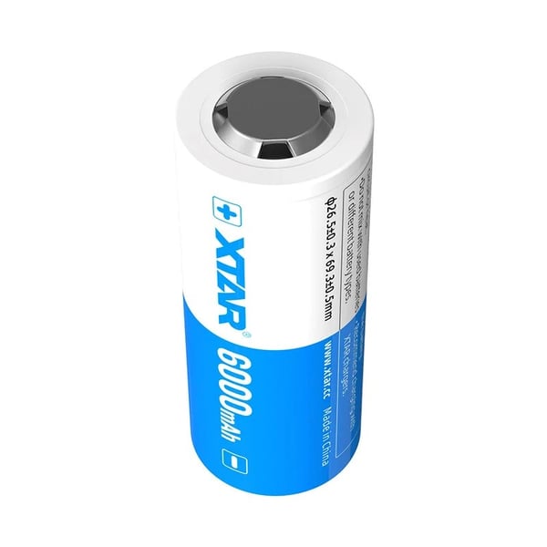 Batteri 26650 3,6V Li-ion 6000 mAh