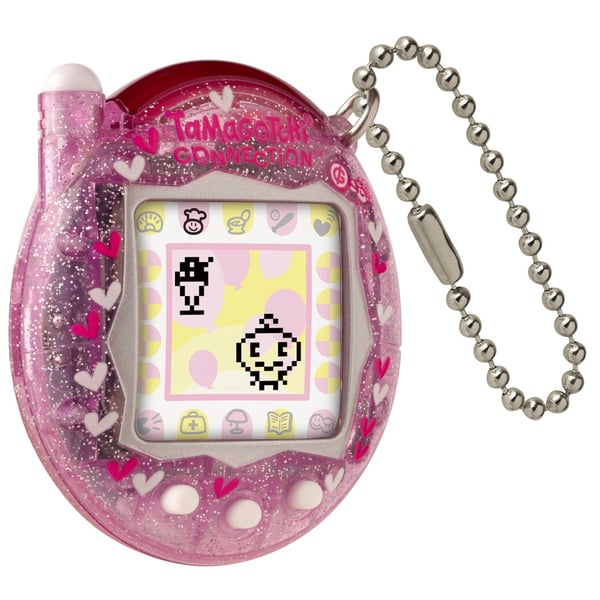 TAMAGOTCHI FORBINDELSE - PINK GLITTER