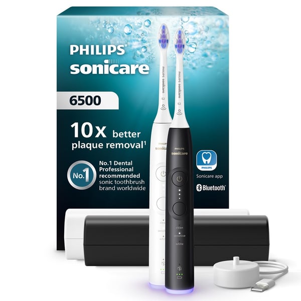 Philips Series 6500 HX7419/01 Genopladelig sonisk elektrisk tandbørste