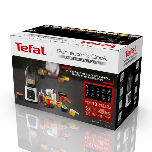 Tefal Perfectmix Cook BL83SD 1,75 L Bordmixer 1400 W Svart. Rostfritt stål