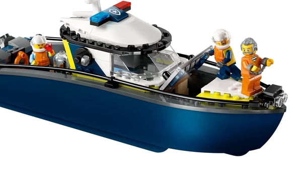 LEGO CITY 60456 Poliisiveneen takaa-ajo
