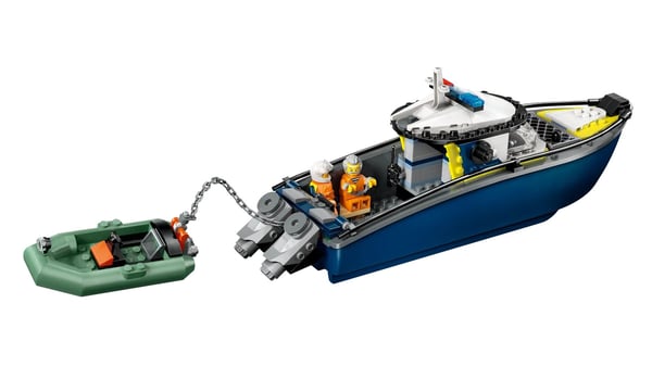 LEGO CITY 60456 Poliisiveneen takaa-ajo
