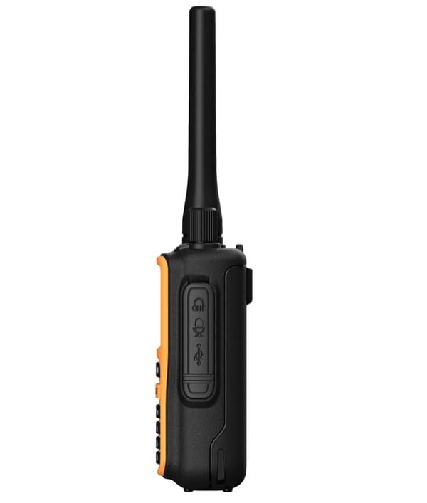 Baofeng UV-5R EU MINI USB-C Bluetooth VHF UHF Flybånd Orange Walkie-Talkie