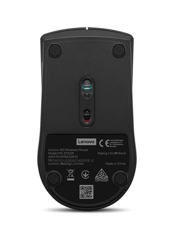 Trådlös mus - Lenovo 150 trådlös mus GY51L52638