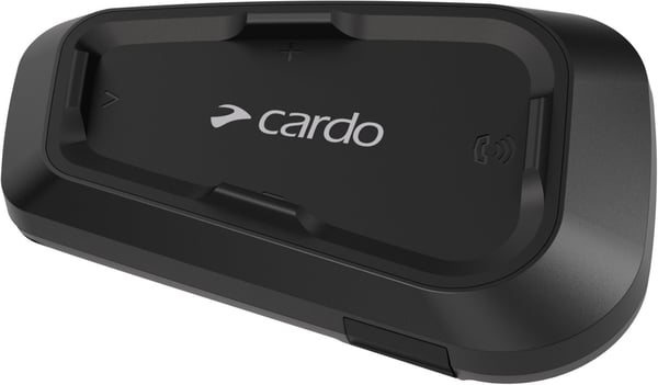 Cardo Spirit HD motorcykelintercom 2 kanaler 600 m Svart