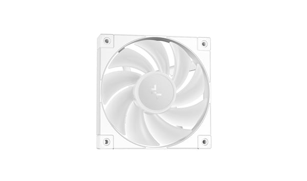 DeepCool LT240 Processor Allt-i-ett vätskekylare 12 cm Vit 1 st