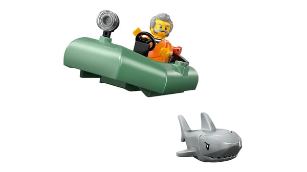 LEGO CITY 60456 Poliisiveneen takaa-ajo