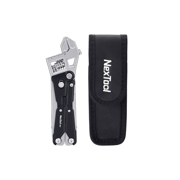 NexTool W4 11-i-1 multiverktyg med justerbar skiftnyckel