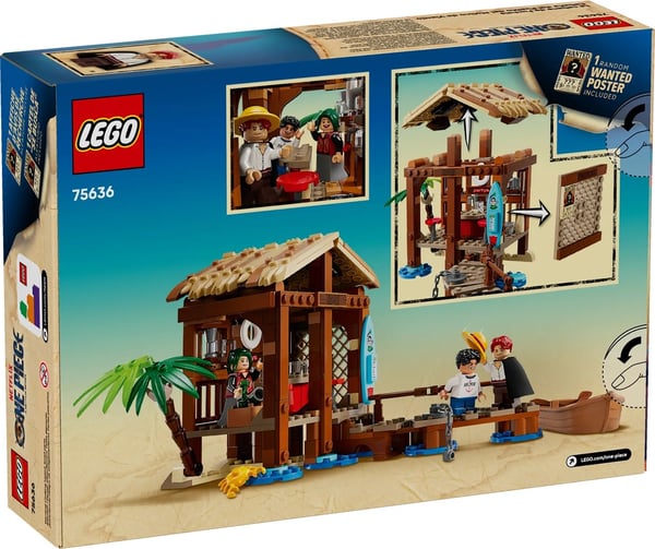 LEGO ONE PIECE 75636 Väderkvarnsbystuga