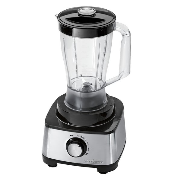 ProfiCook PC-KM 1063 foodprocessor 1200 W 1,75 L Sort. Rustfrit stål