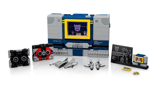 LEGO ICONS 10358 Transformers: Lydbølge