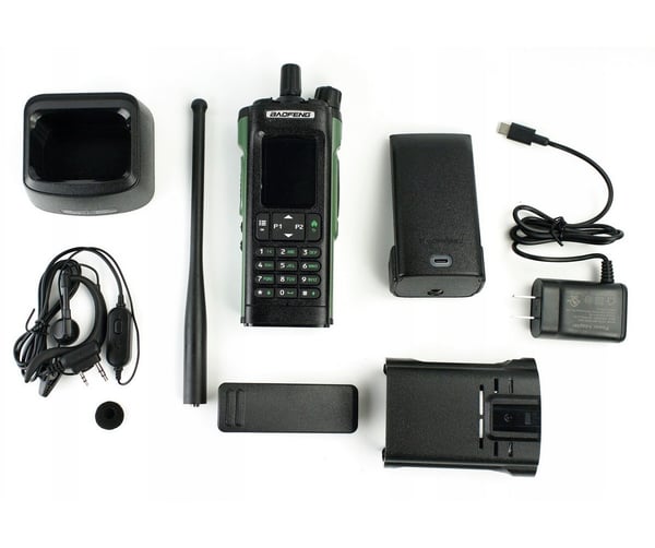 Baofeng DM-32E HTQ DMR radio + luftfartsbånd