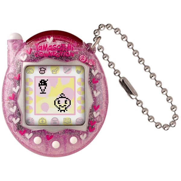 TAMAGOTCHI FORBINDELSE - PINK GLITTER