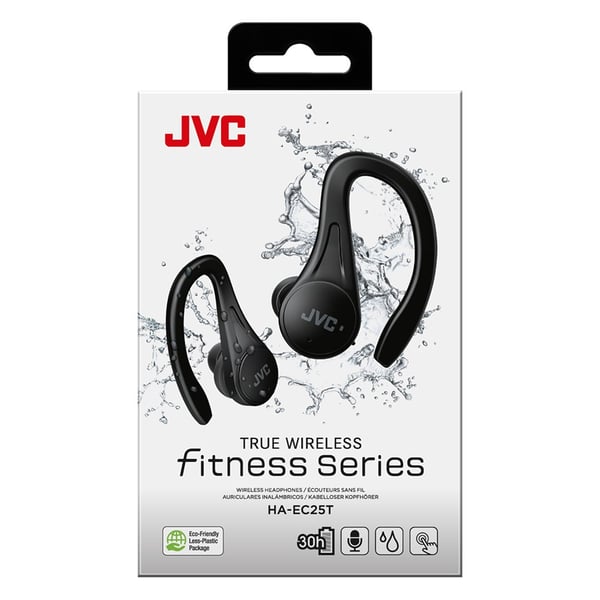 JVC HA-EC25TBU In-Ear-hörlurar svarta