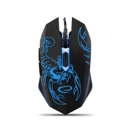 Esperanza MX203 Scorpio -hiiri, USB Type-A, optinen, 2400 DPI, oikeakätinen