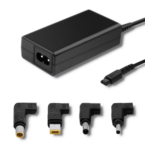 Qoltec 51761 Strømadapter designet til Lenovo | 65W | 4 stik | + strømkabel