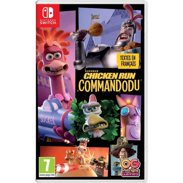 Chicken Run: Commandodu - Nintendo Switch-spel