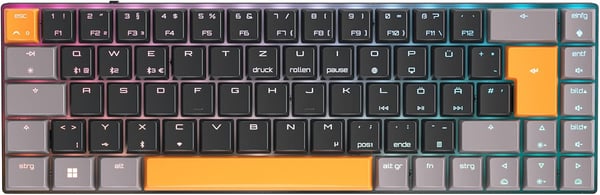 Cherry MX-LP 2.1 Kompakt Trådløs. Qwertz DE. Kompakt