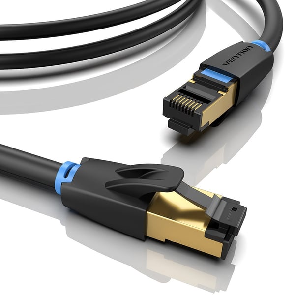 Vention Cat.8 SFTP-patchkabel 1M svart