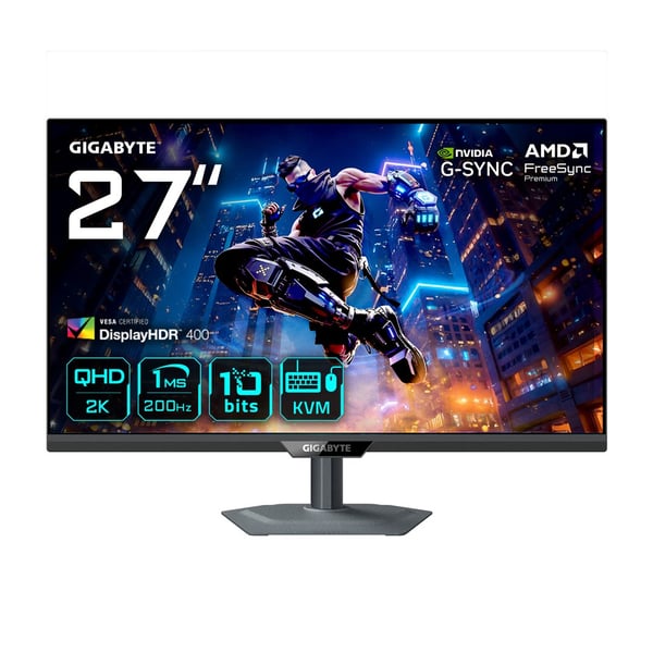 GIGABYTE LED-SKÄRM 27" M27Q2 QD 200Hz (210Hz övergång/kontroll)