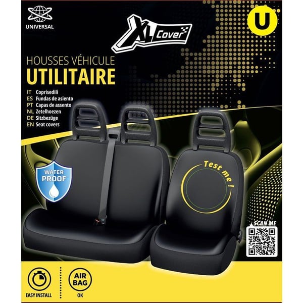 XLCOVER bilsædebetræk - Utilities vehicle - Førersæde- og bænkesædebetræk